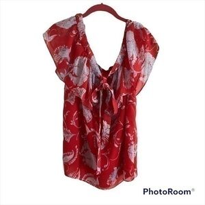 Tommy Hilfiger Blouse Size Large